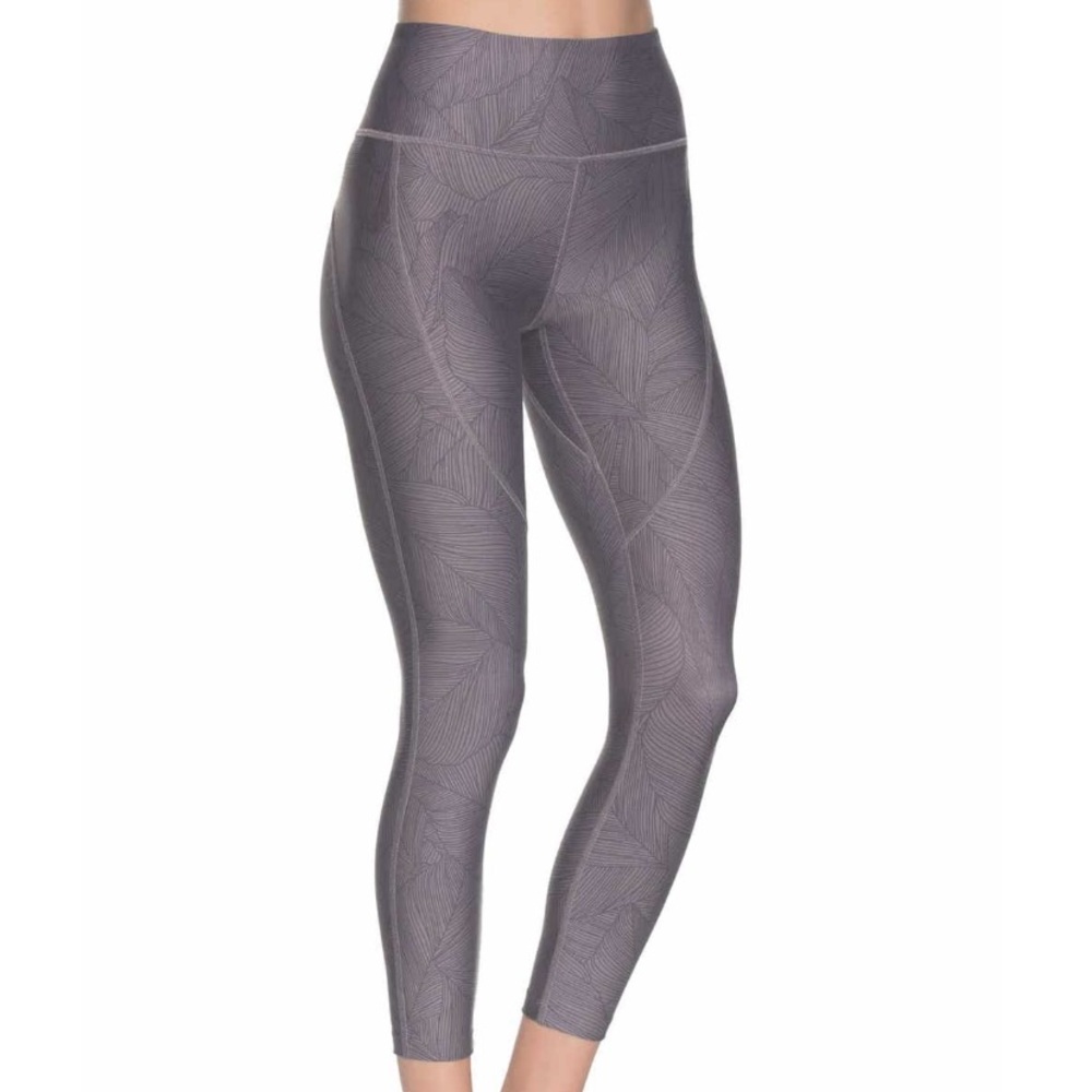 Maaji Gray Palm Print Leggings